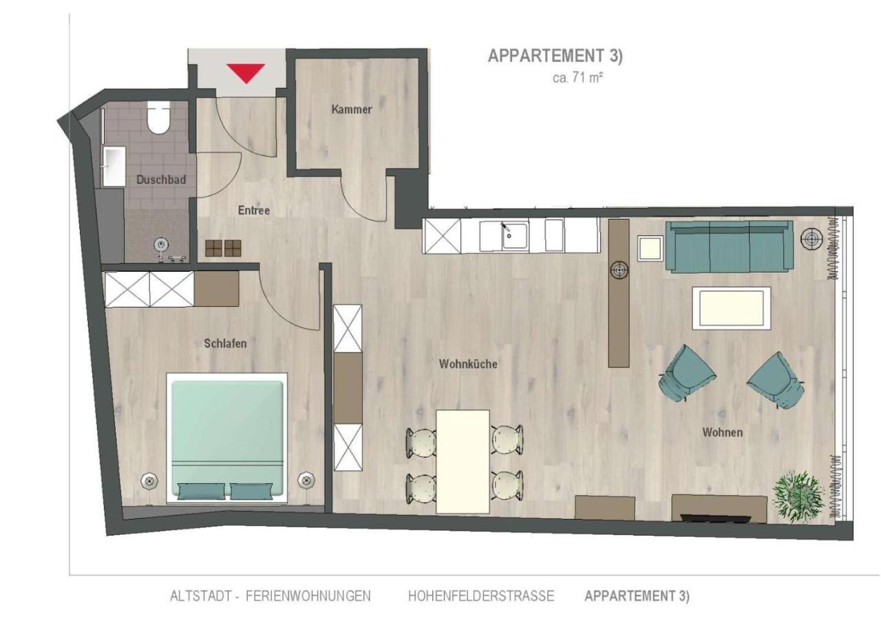 Cozy-Flats Koblenz Apartment Кобленц Екстериор снимка