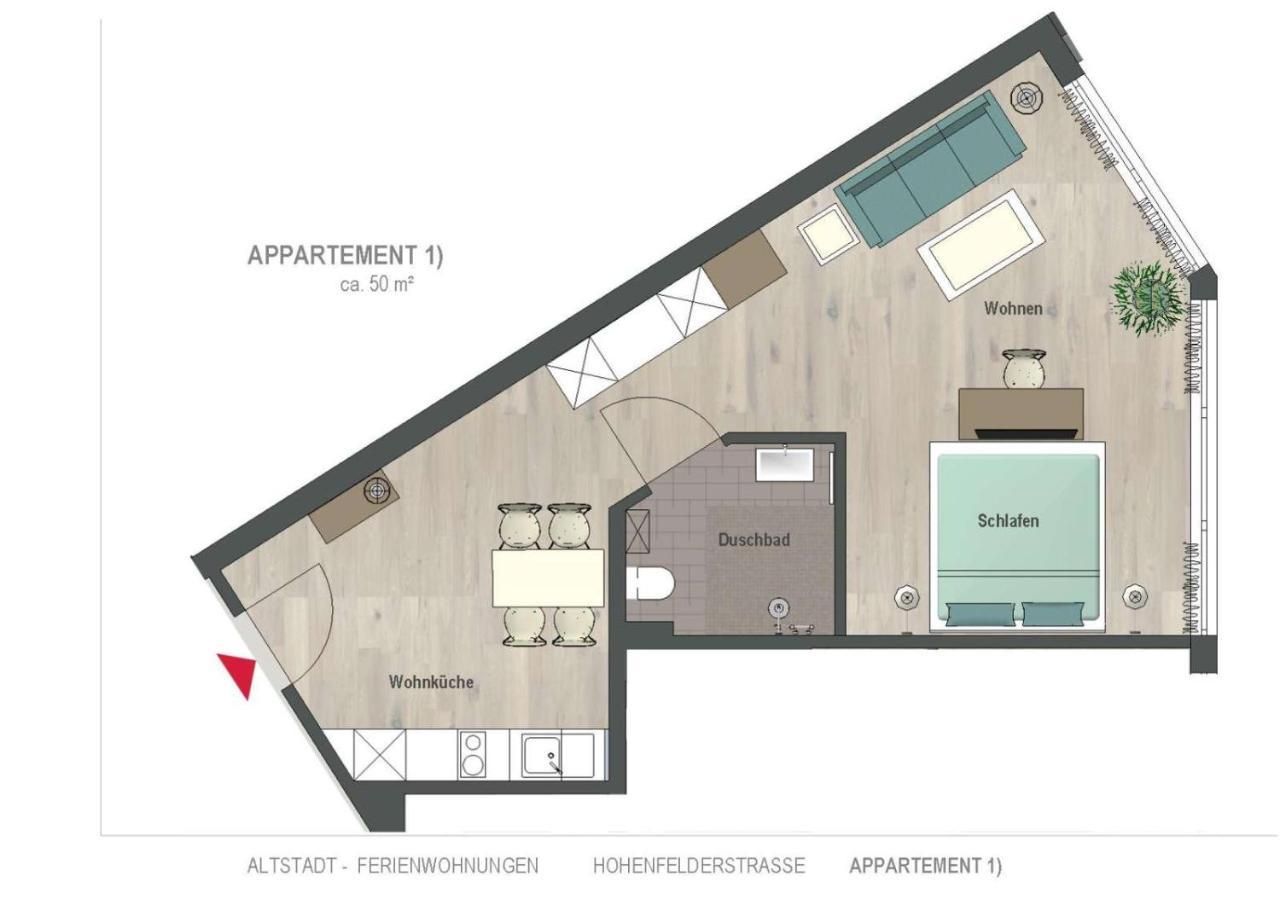 Cozy-Flats Koblenz Apartment Кобленц Екстериор снимка